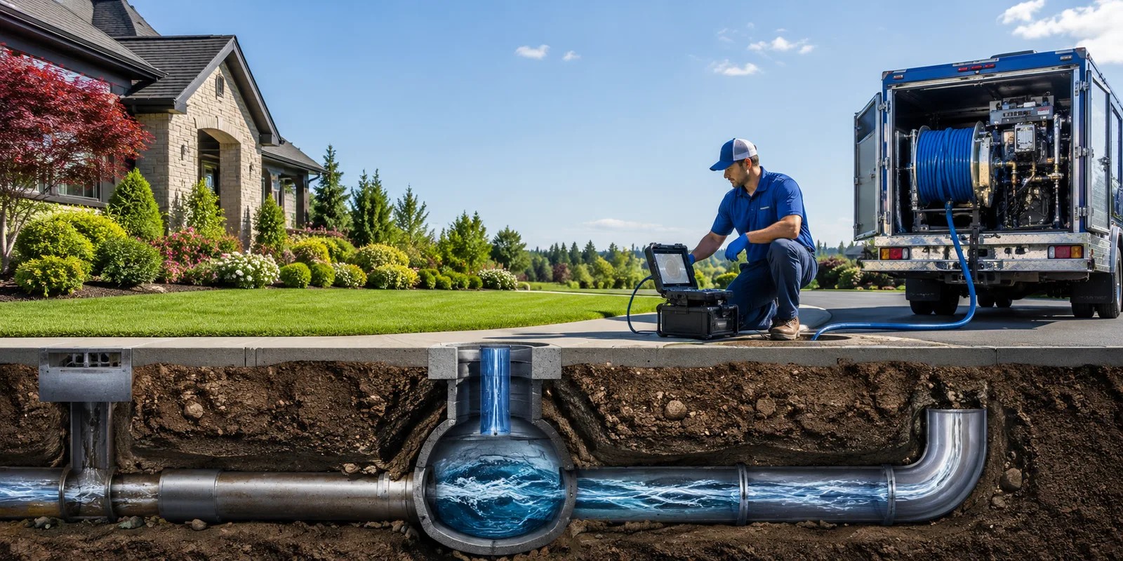 Drainage restoration information for Huntsville, OH
